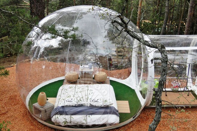 雨城球形帐篷